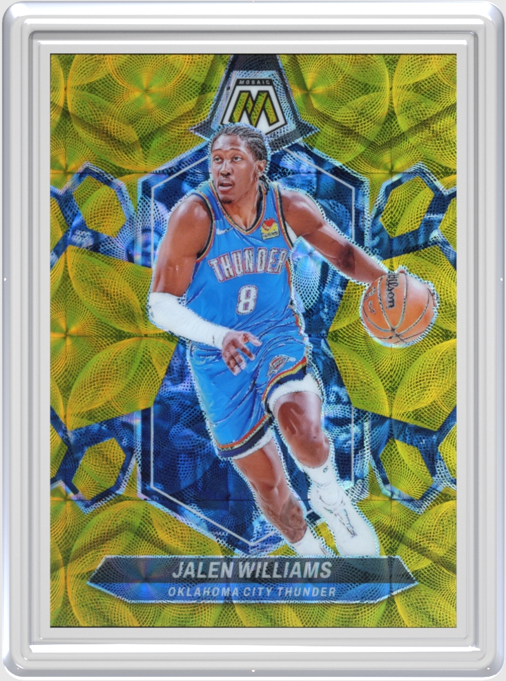 Jalen Williams trading card