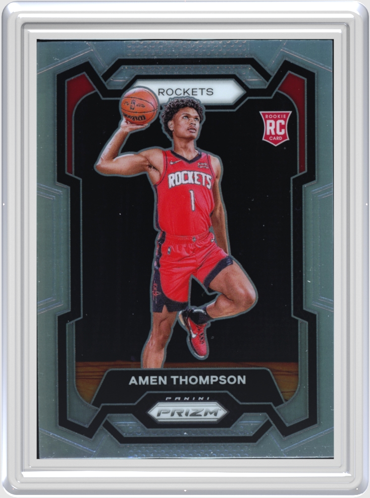 Amen Thompson trading card