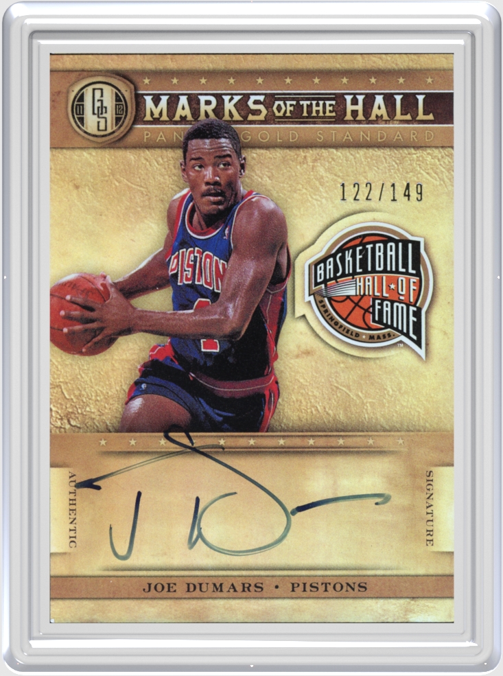 Joe Dumars trading card