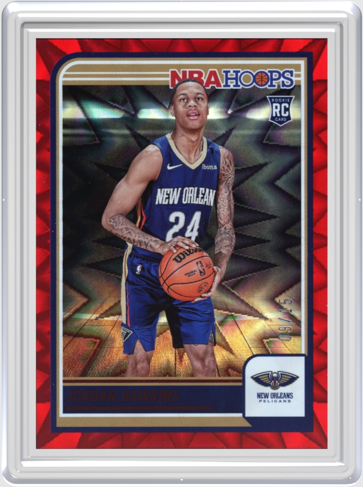 Jordan Hawkins trading card