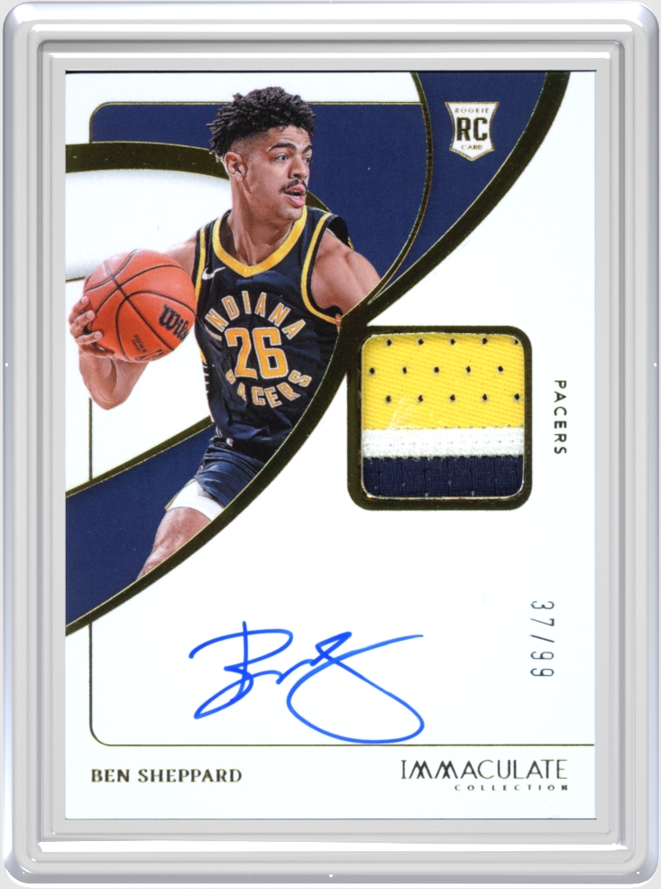 Ben Sheppard trading card