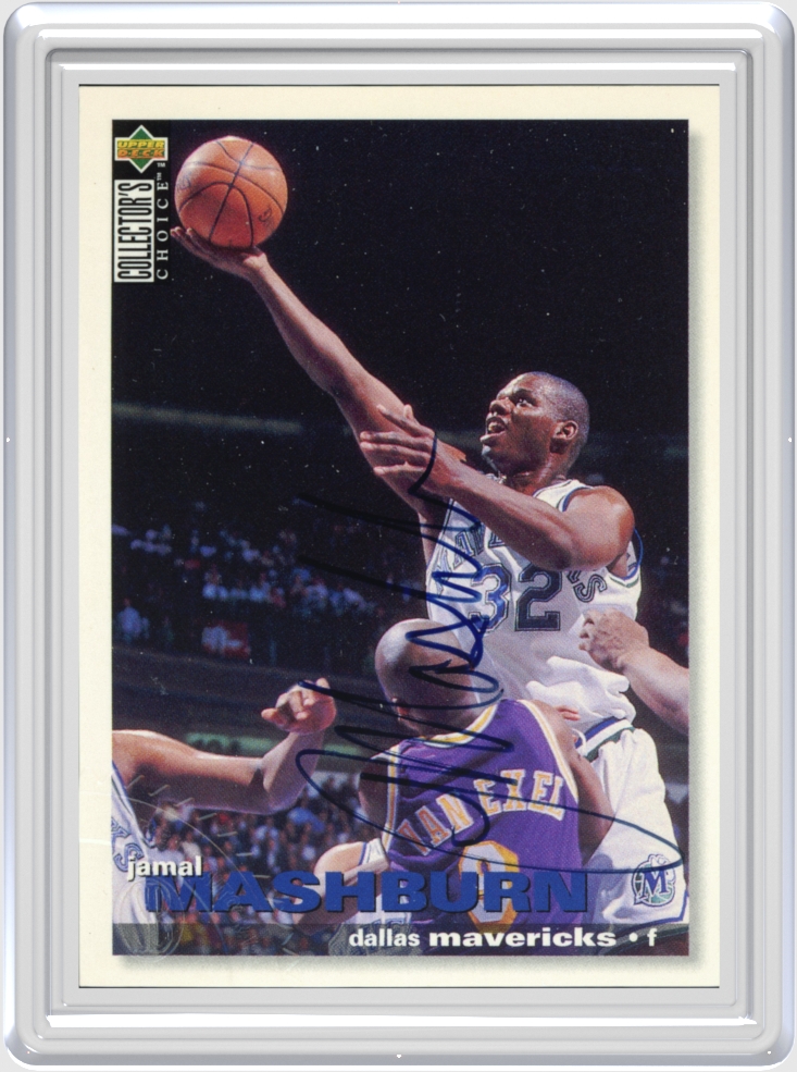 Jamal Mashburn trading card