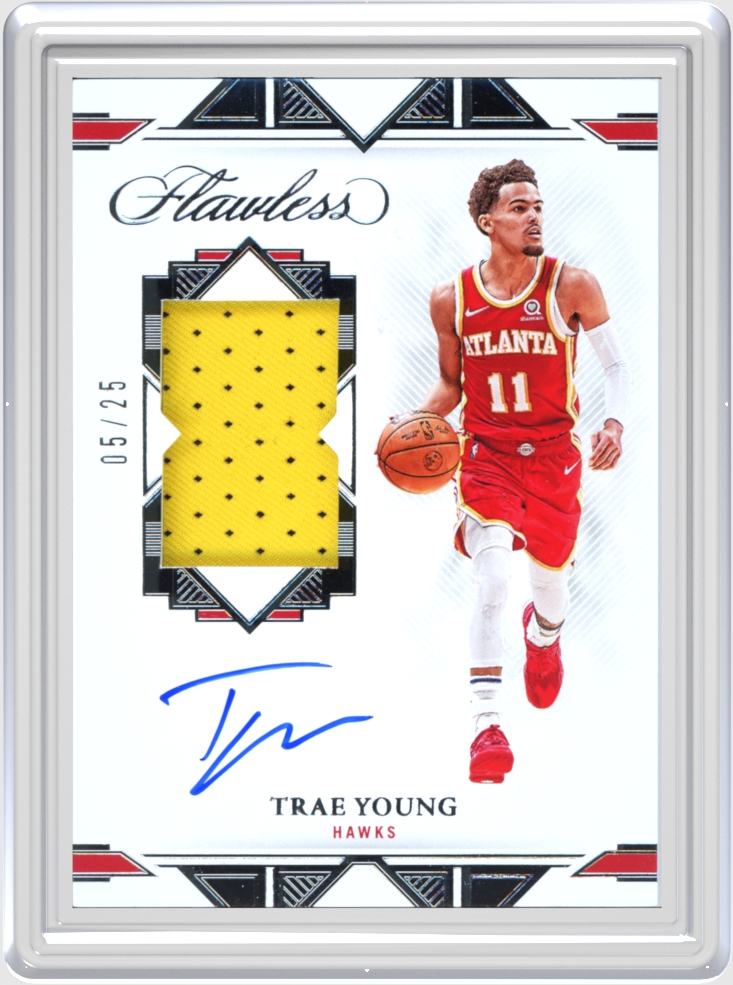 Trae Young trading card