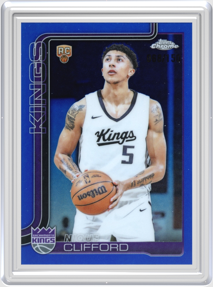 Nique Clifford trading card
