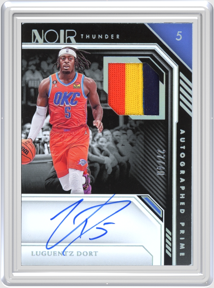 Luguentz Dort trading card