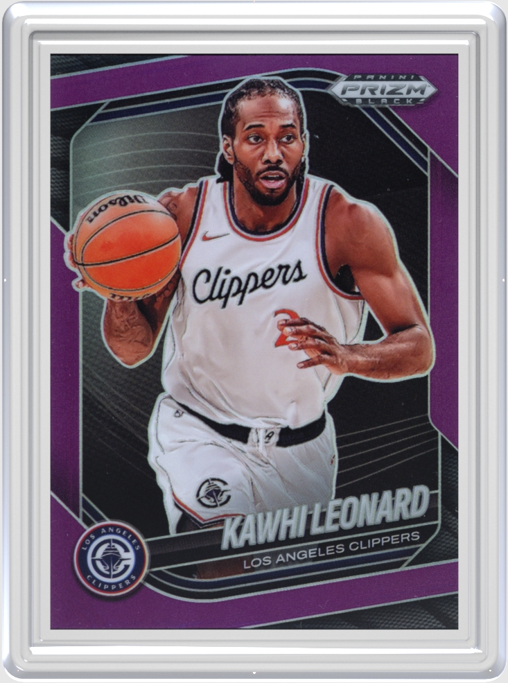 Kawhi Leonard trading card