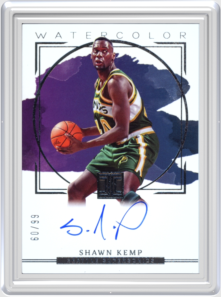 Shawn Kemp trading card