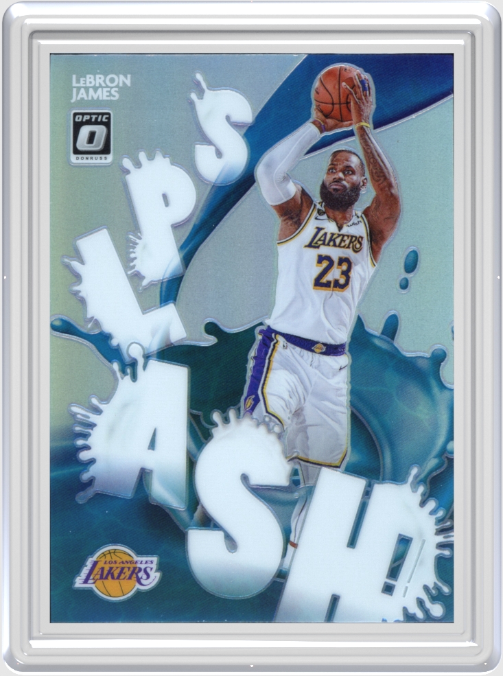 LeBron James trading card