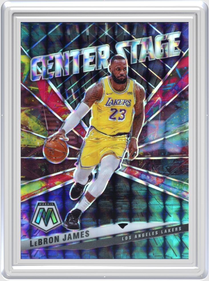 LeBron James trading card