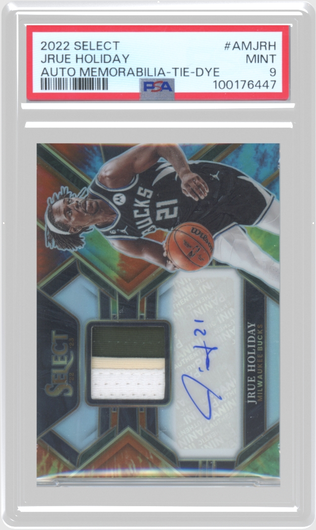 Jrue Holiday trading card