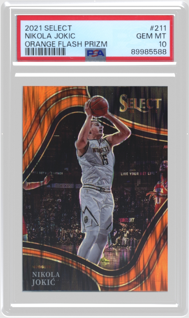 Nikola Jokic trading card