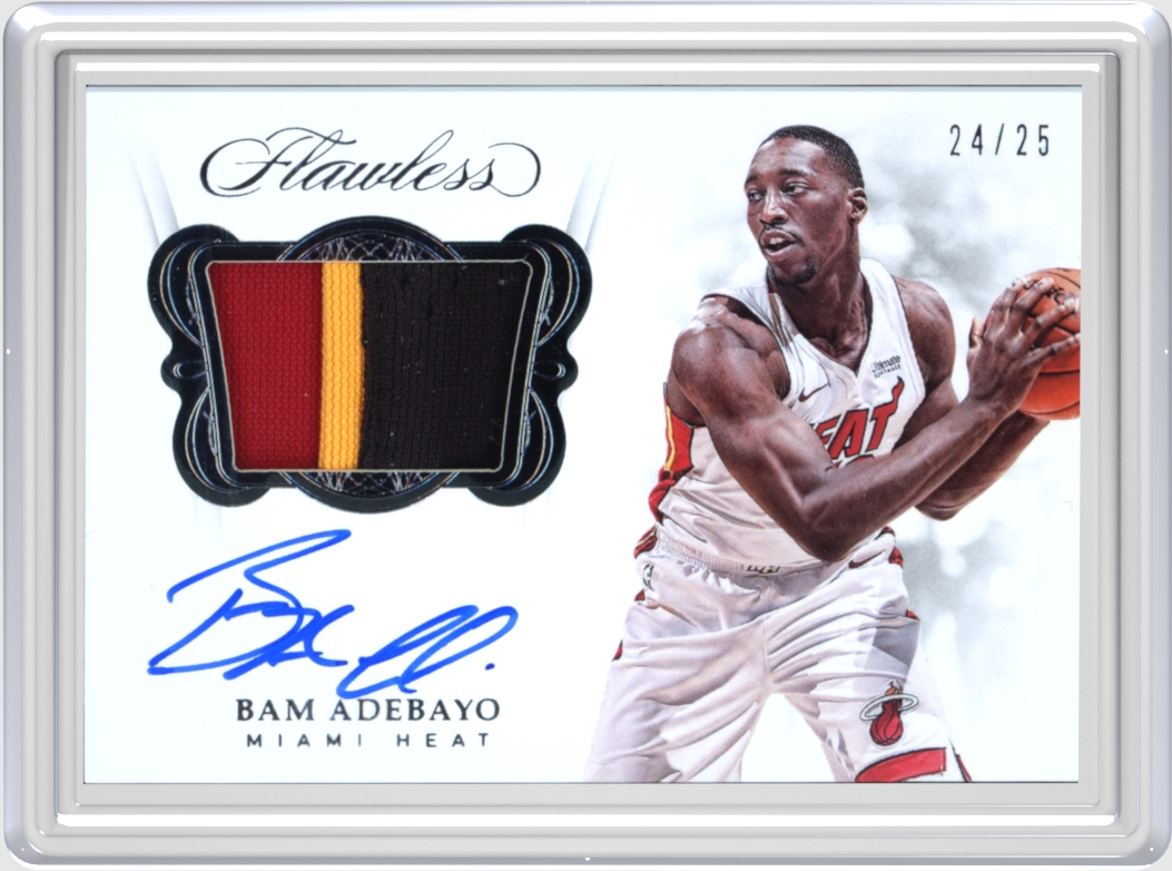 Bam Adebayo trading card