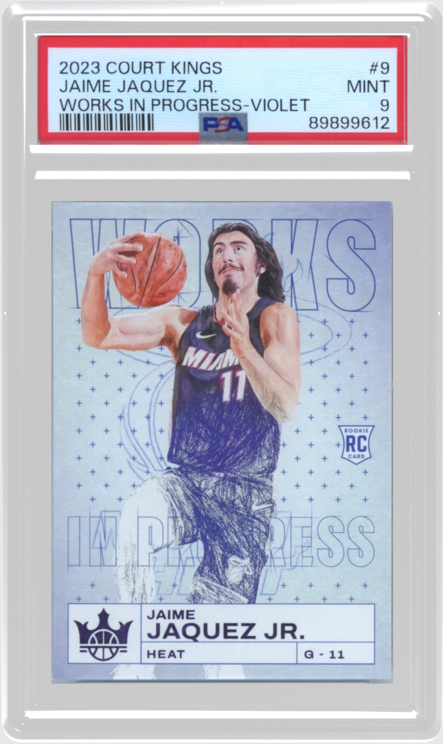 Jaime Jaquez Jr. trading card