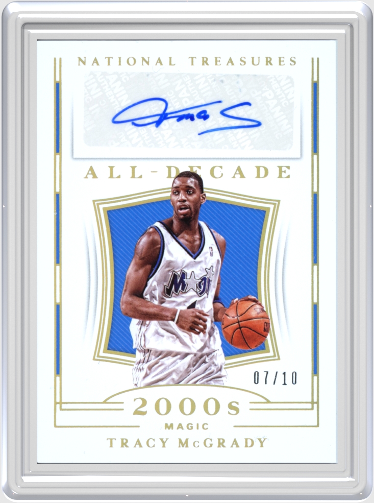 Tracy McGrady trading card