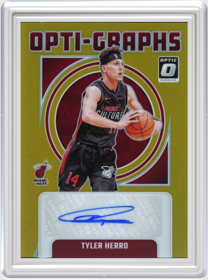Tyler Herro trading card