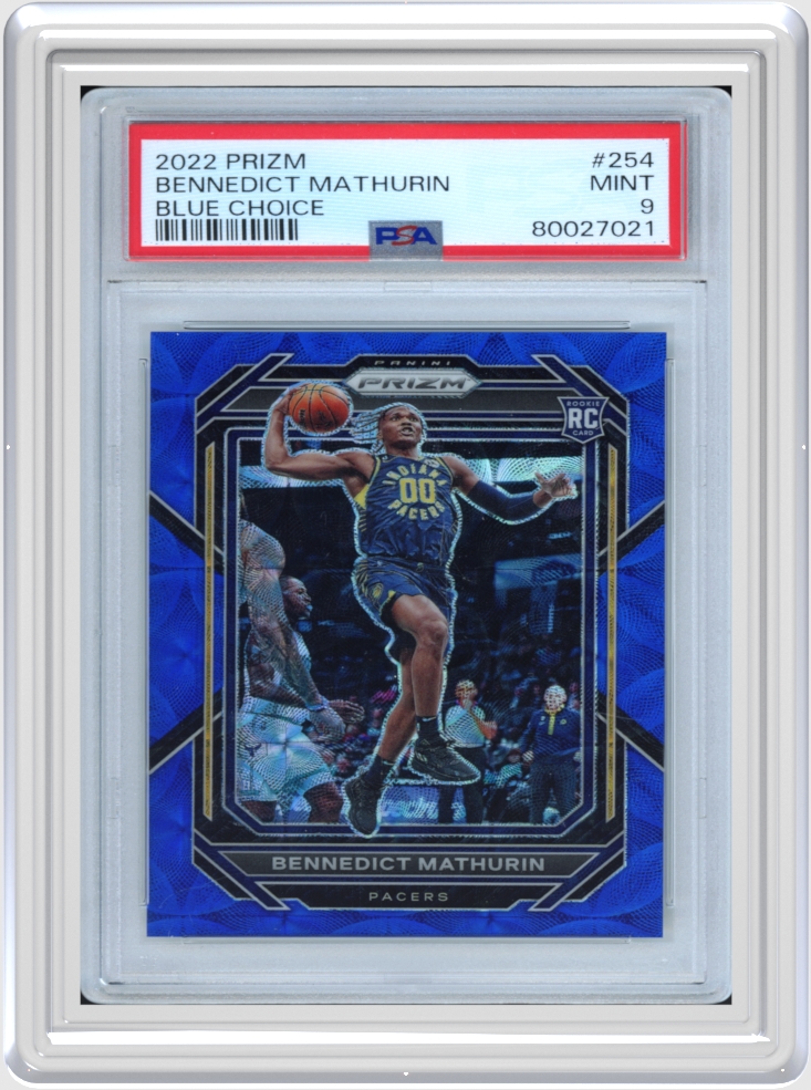 Bennedict Mathurin trading card