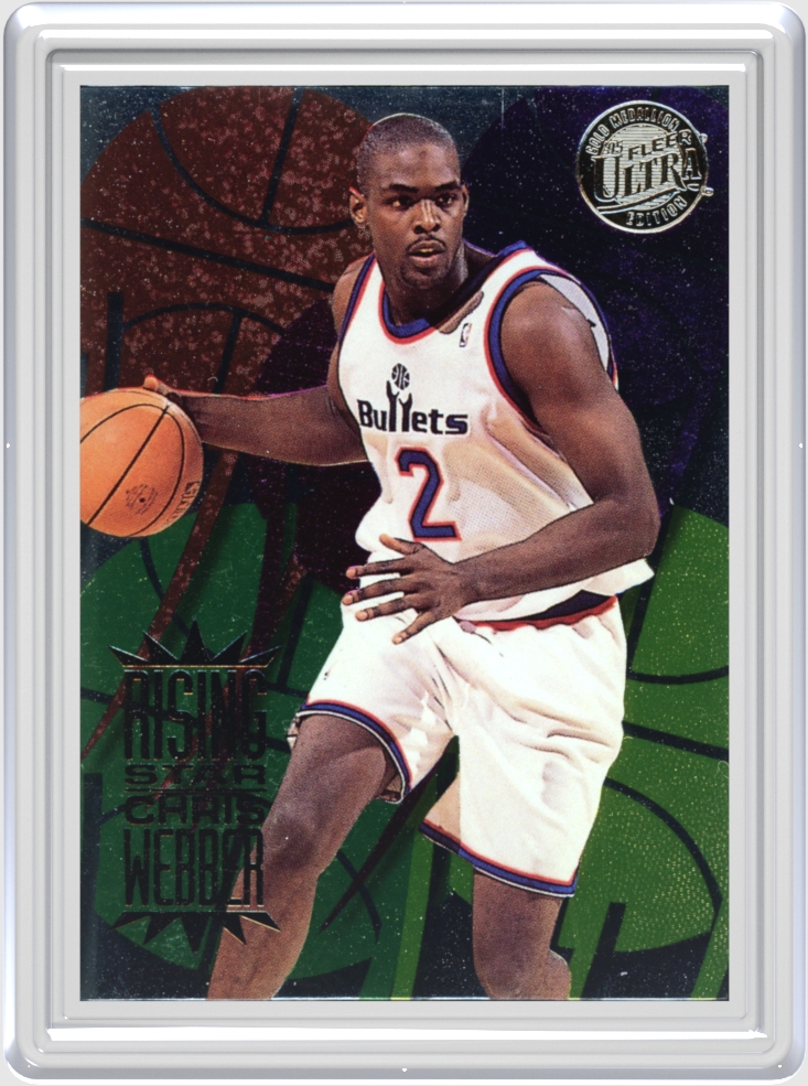 Chris Webber trading card