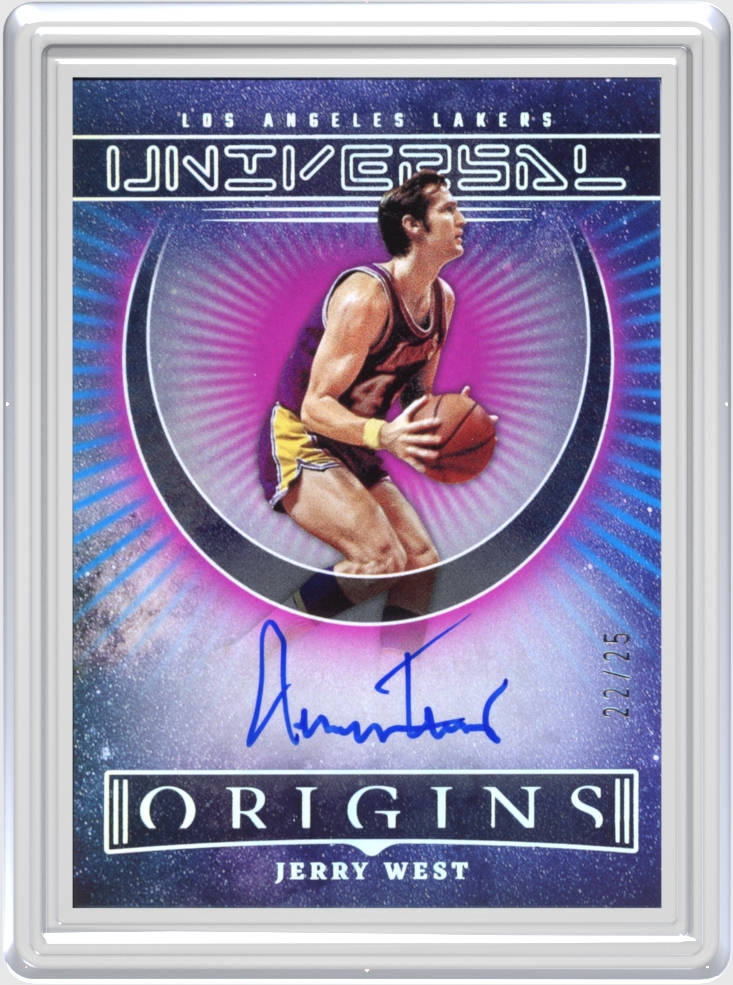 Jerry West trading card