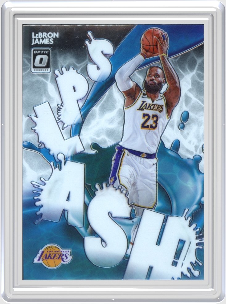 LeBron James trading card