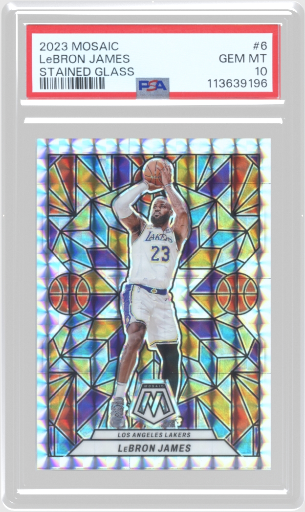 LeBron James trading card