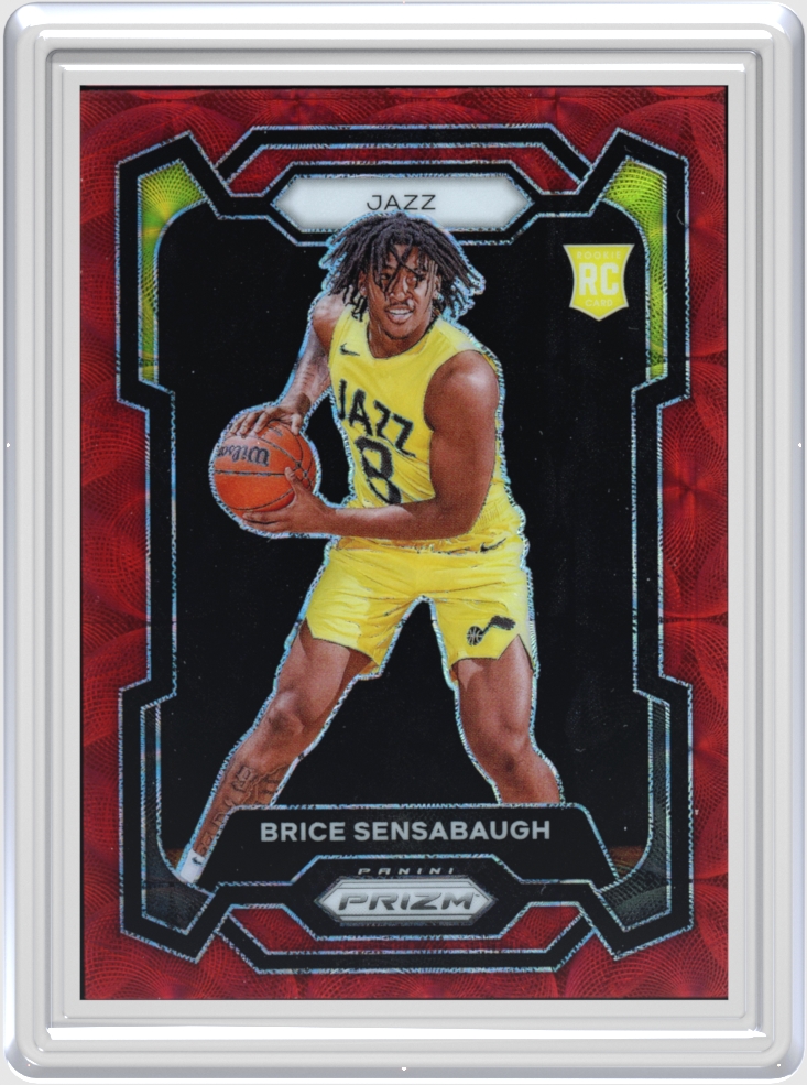 Brice Sensabaugh trading card