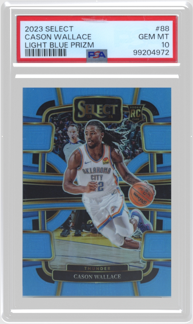 Cason Wallace trading card