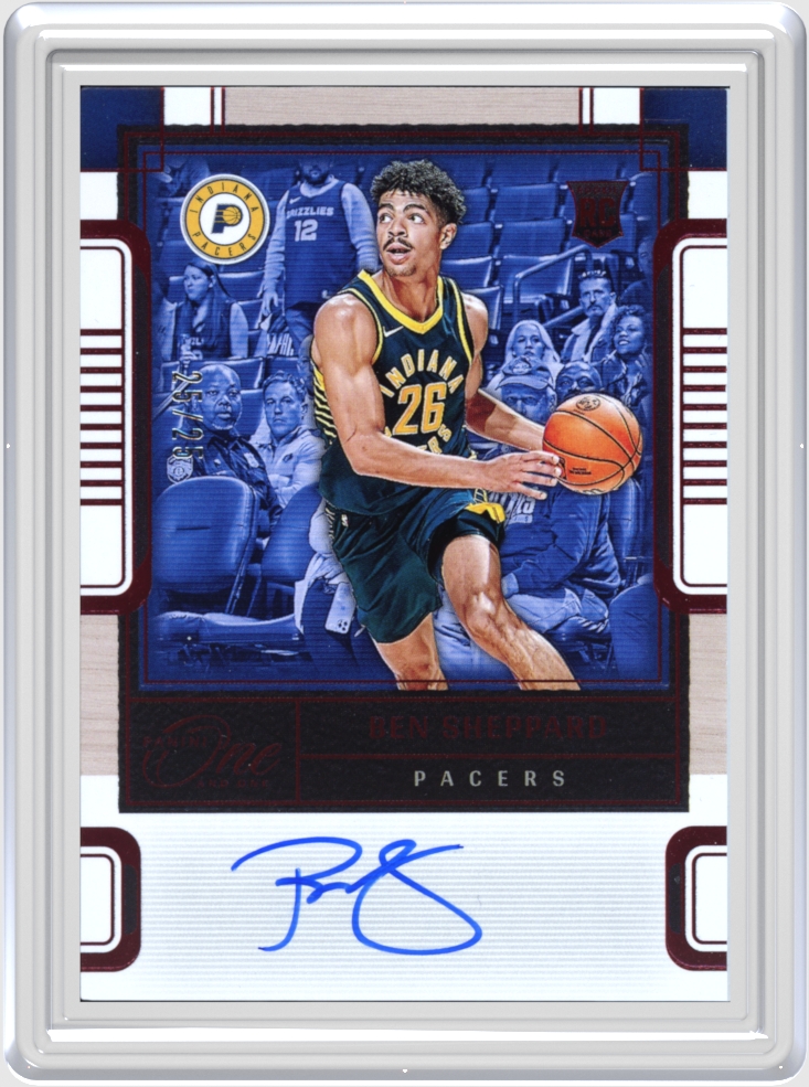 Ben Sheppard trading card