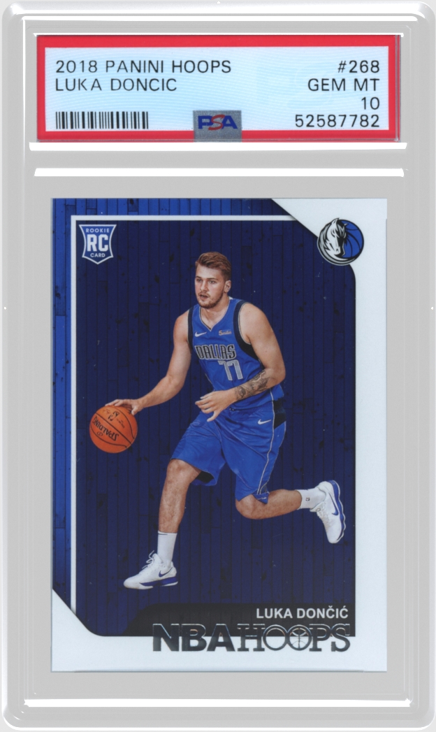 Luka Doncic trading card