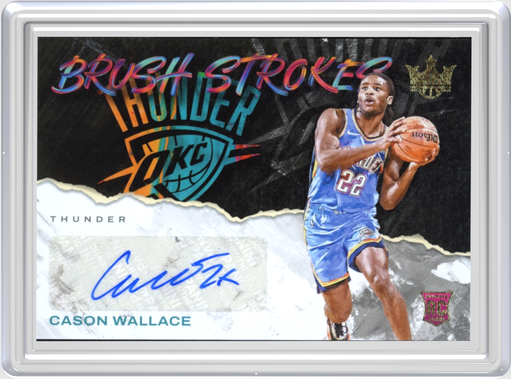 Cason Wallace trading card