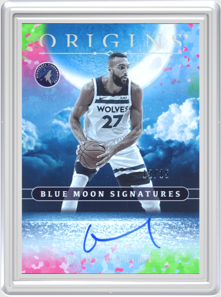 Rudy Gobert trading card