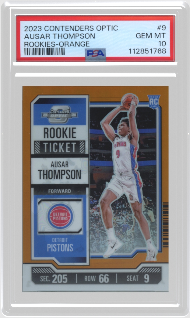 Ausar Thompson trading card