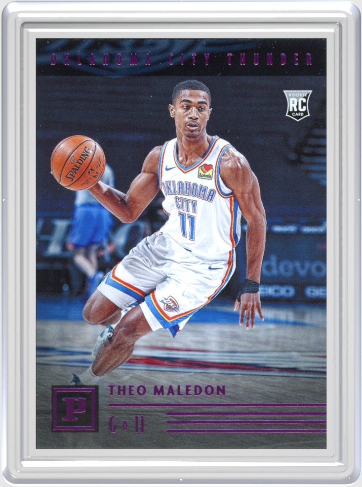 Theo Maledon trading card