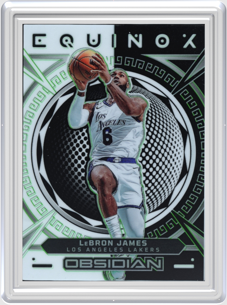 LeBron James trading card