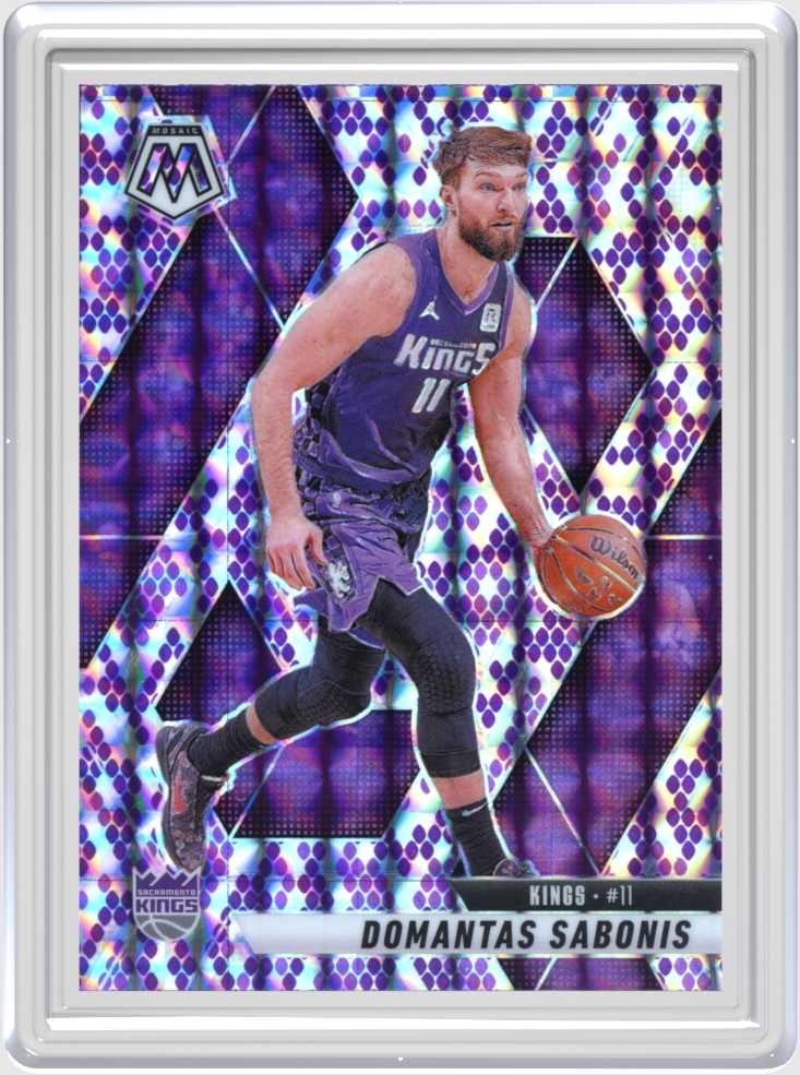 Domantas Sabonis trading card