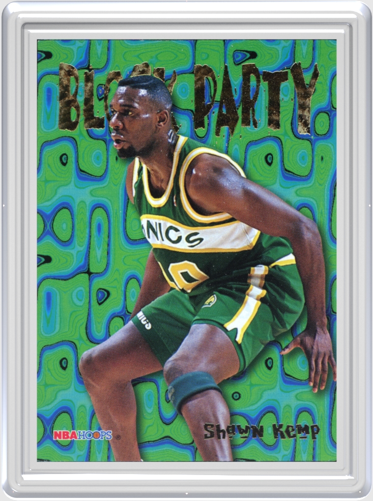 Shawn Kemp trading card