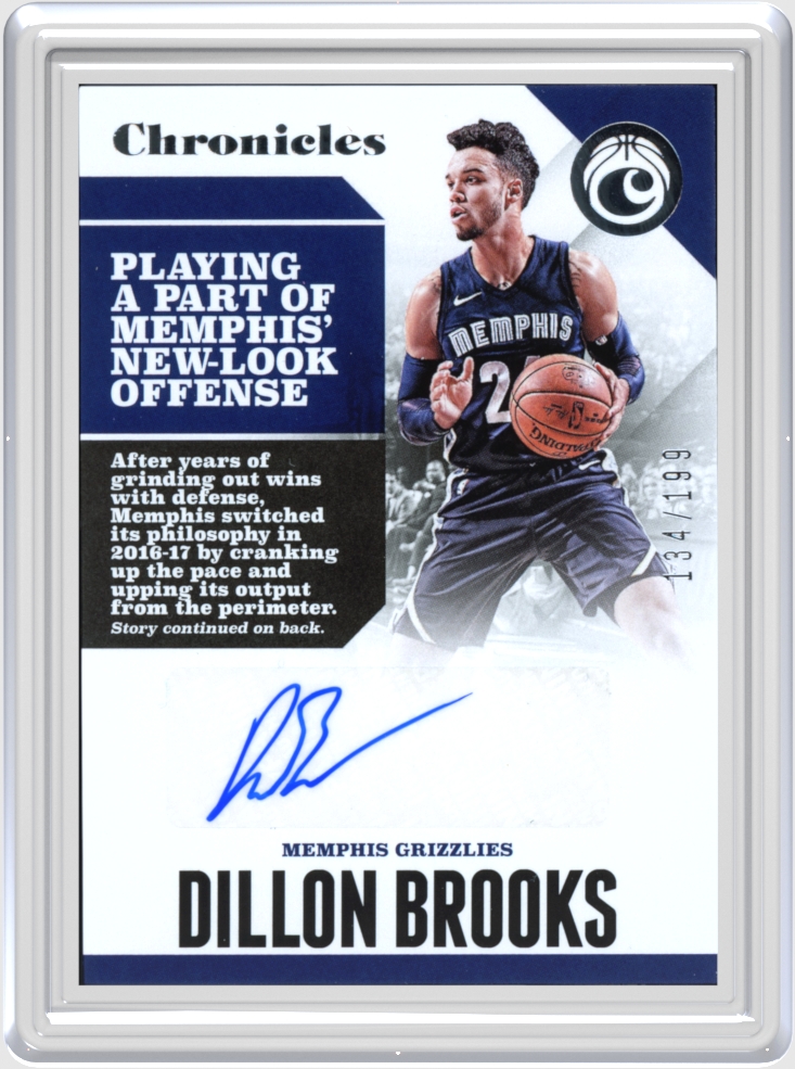 Dillon Brooks trading card