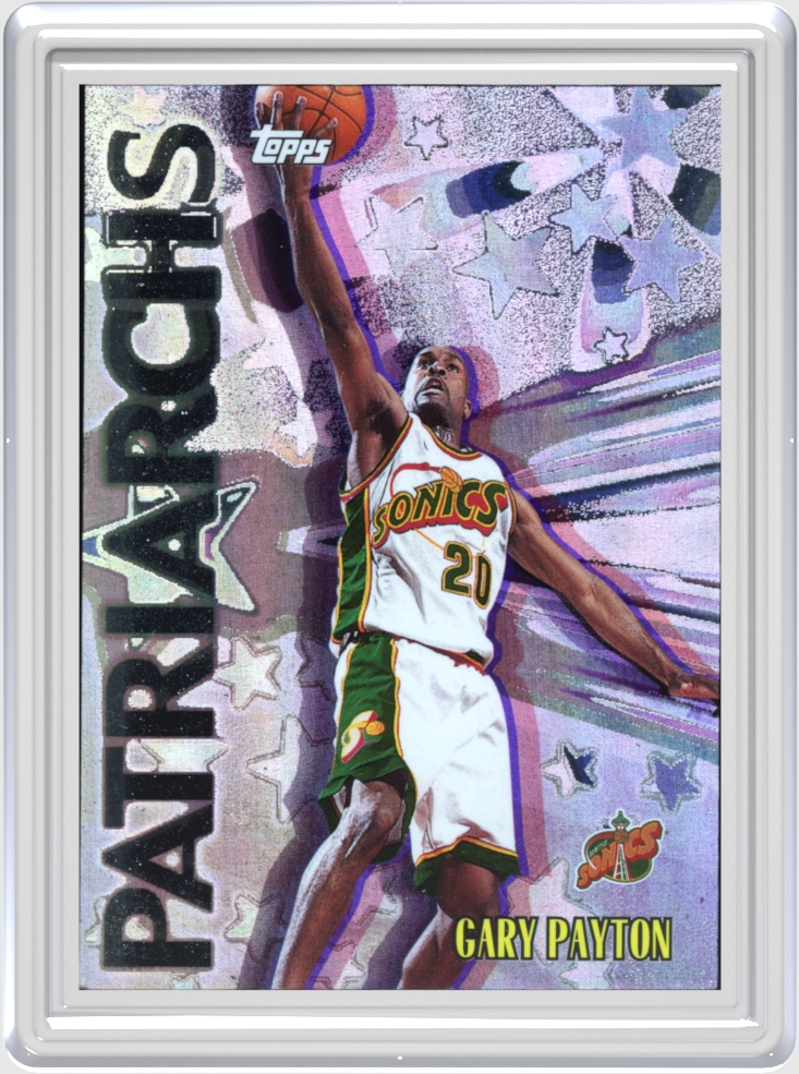 Gary Payton trading card