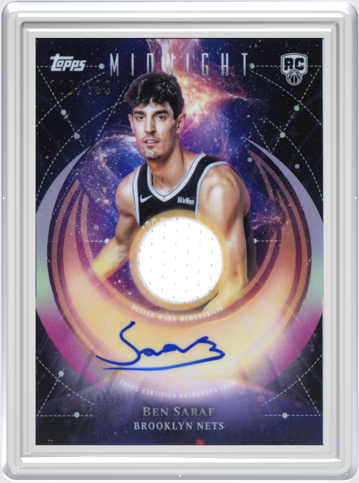 Ben Saraf trading card