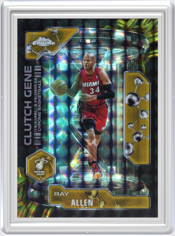 Ray Allen trading card