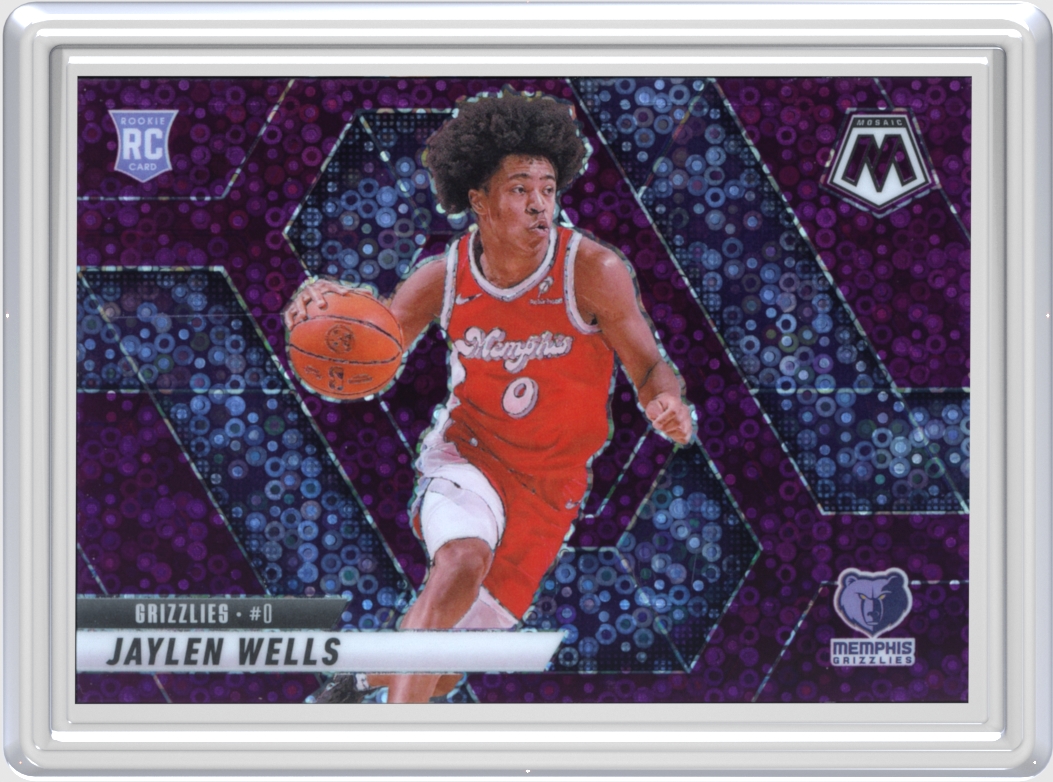 Jaylen Wells trading card