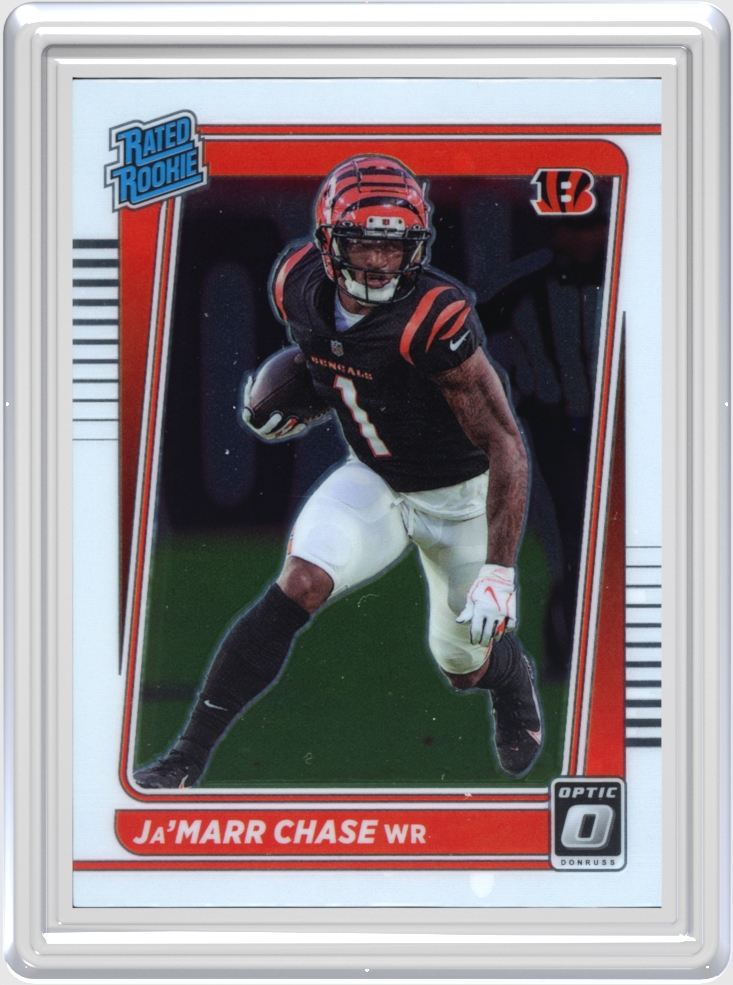 Ja'Marr Chase trading card