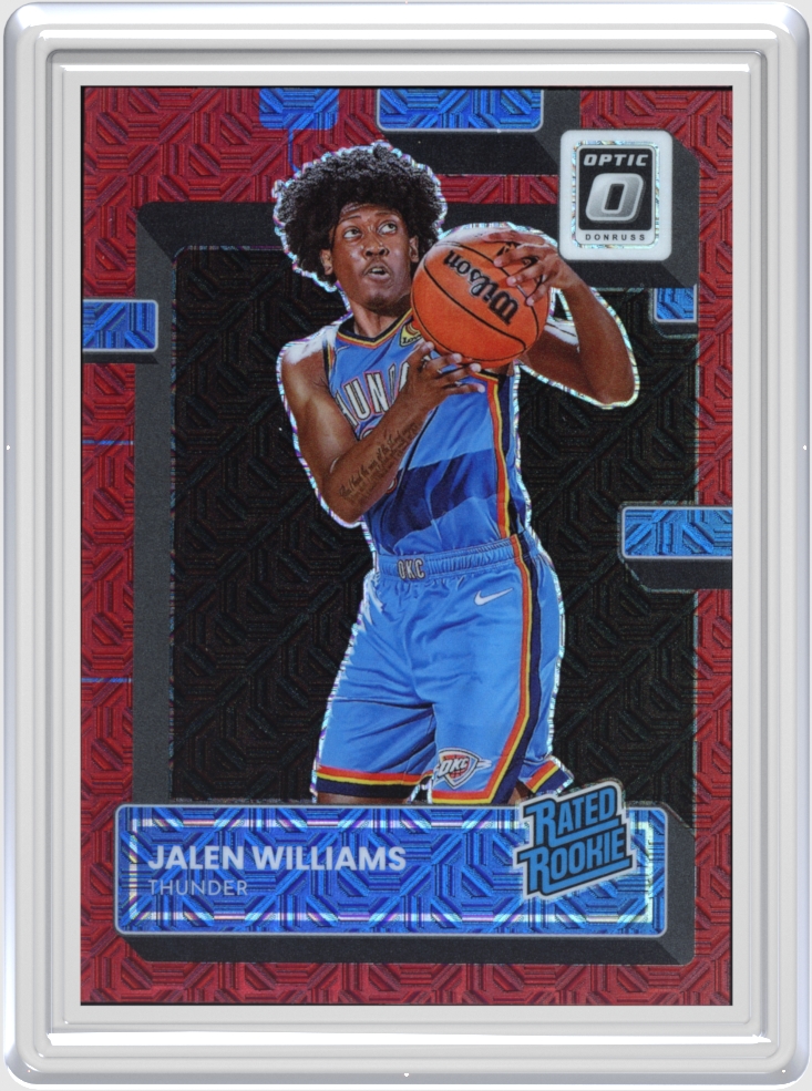 Jalen Williams trading card