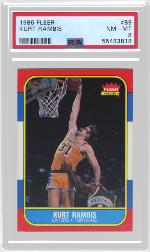 Kurt Rambis trading card
