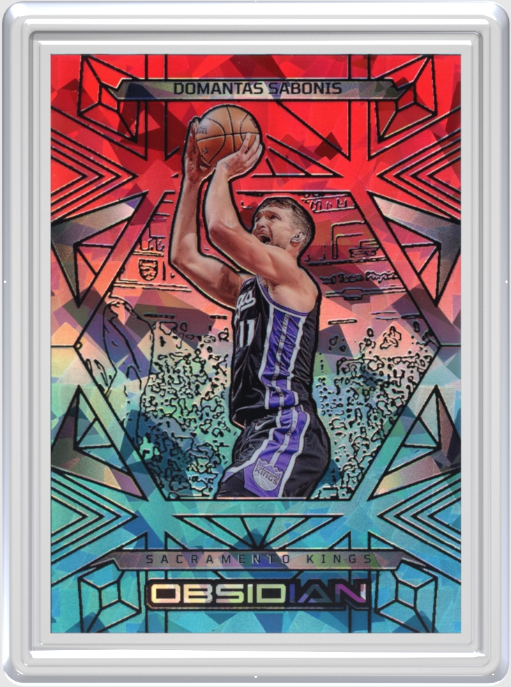 Domantas Sabonis trading card