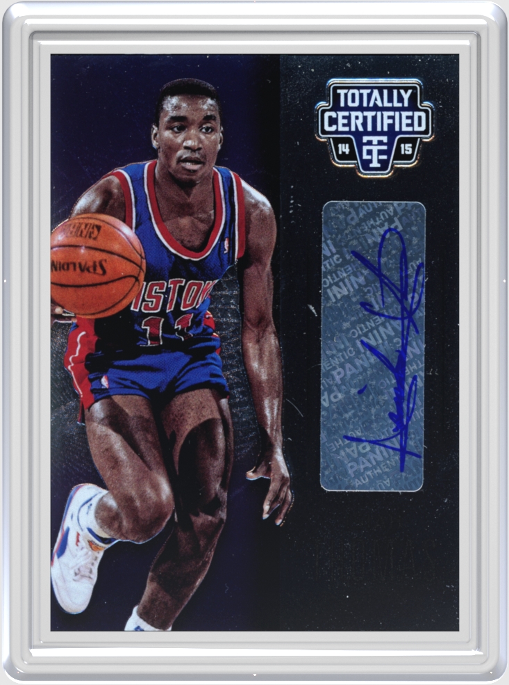 Isiah Thomas trading card