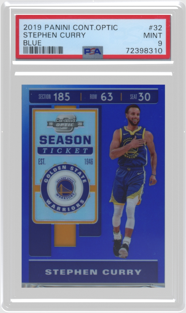 Stephen Curry trading card