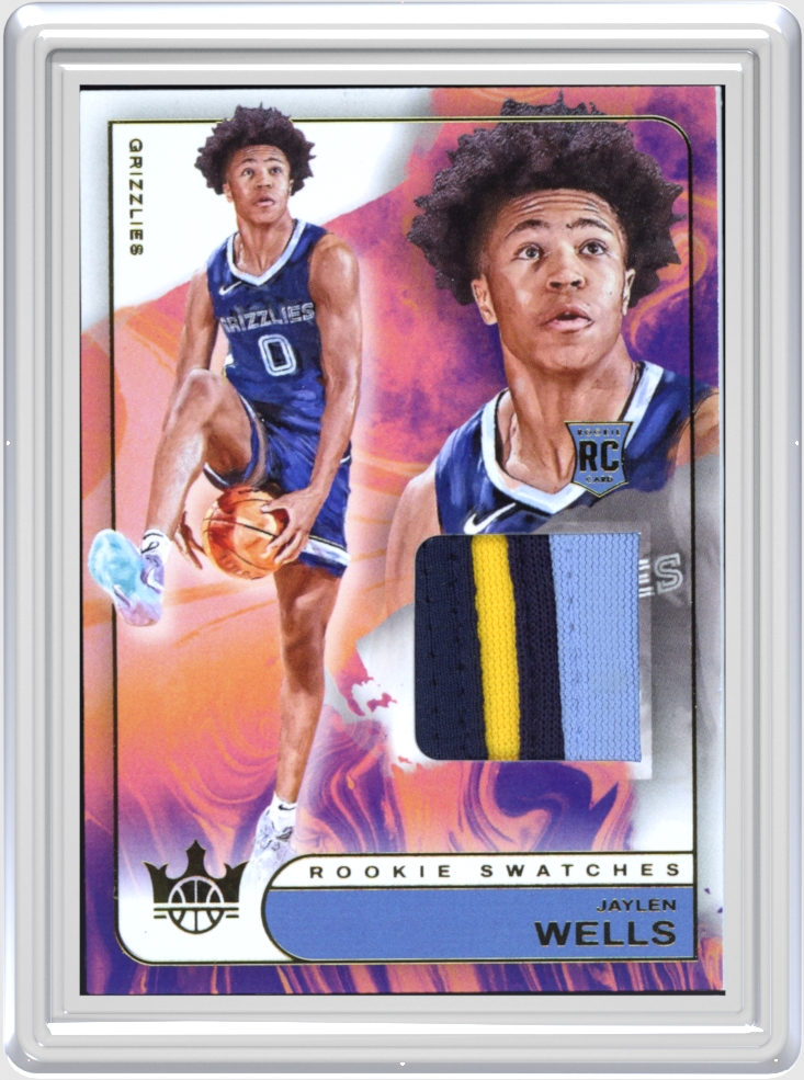 Jaylen Wells trading card