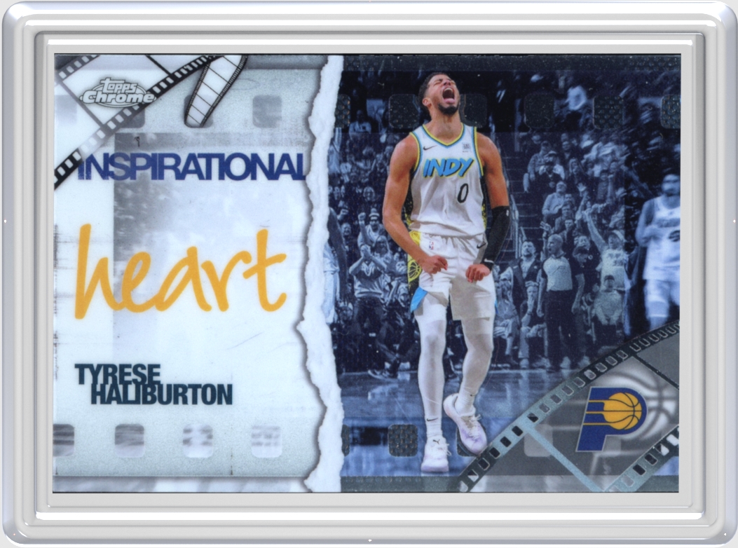 Tyrese Haliburton trading card