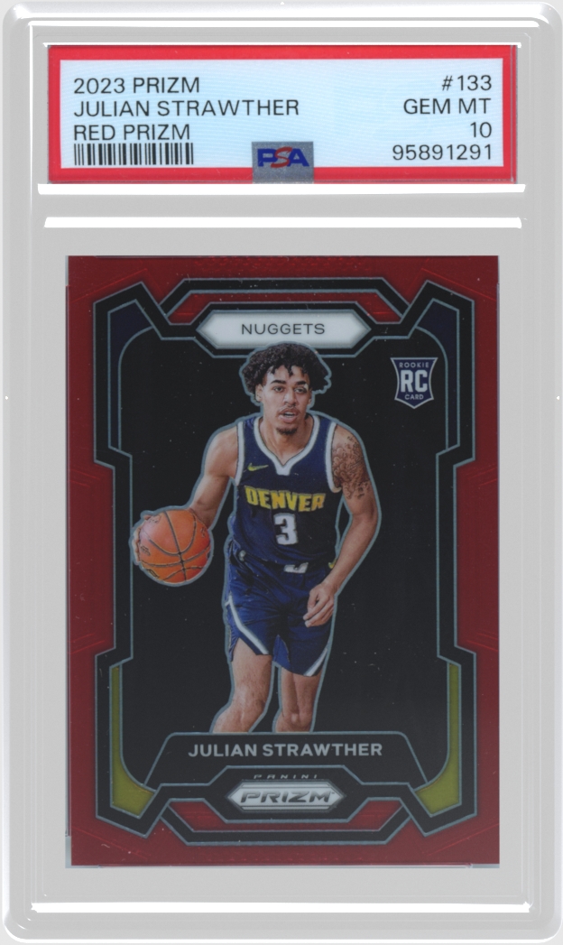 Julian Strawther trading card