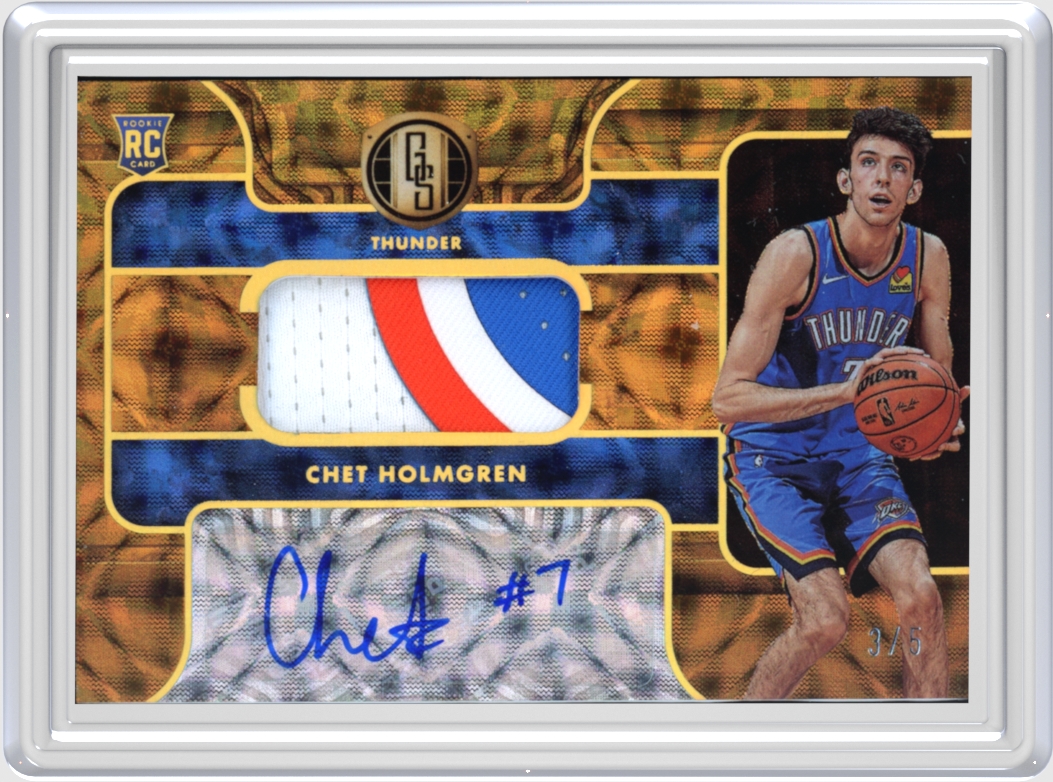 Chet Holmgren trading card